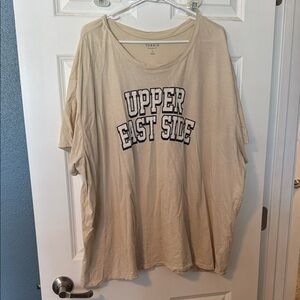 torrid Cream 'Upper East Side' Graphic Tee